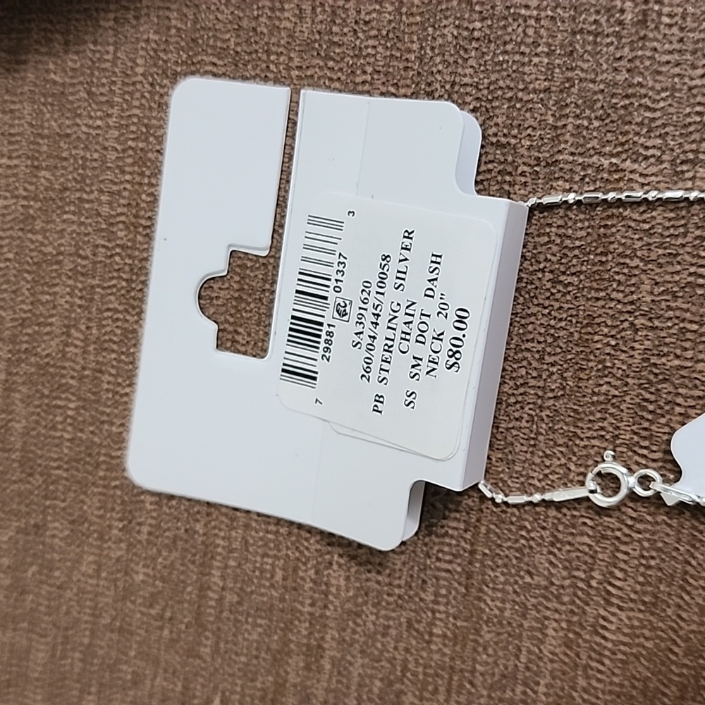 20" Sterling Silver Necklace